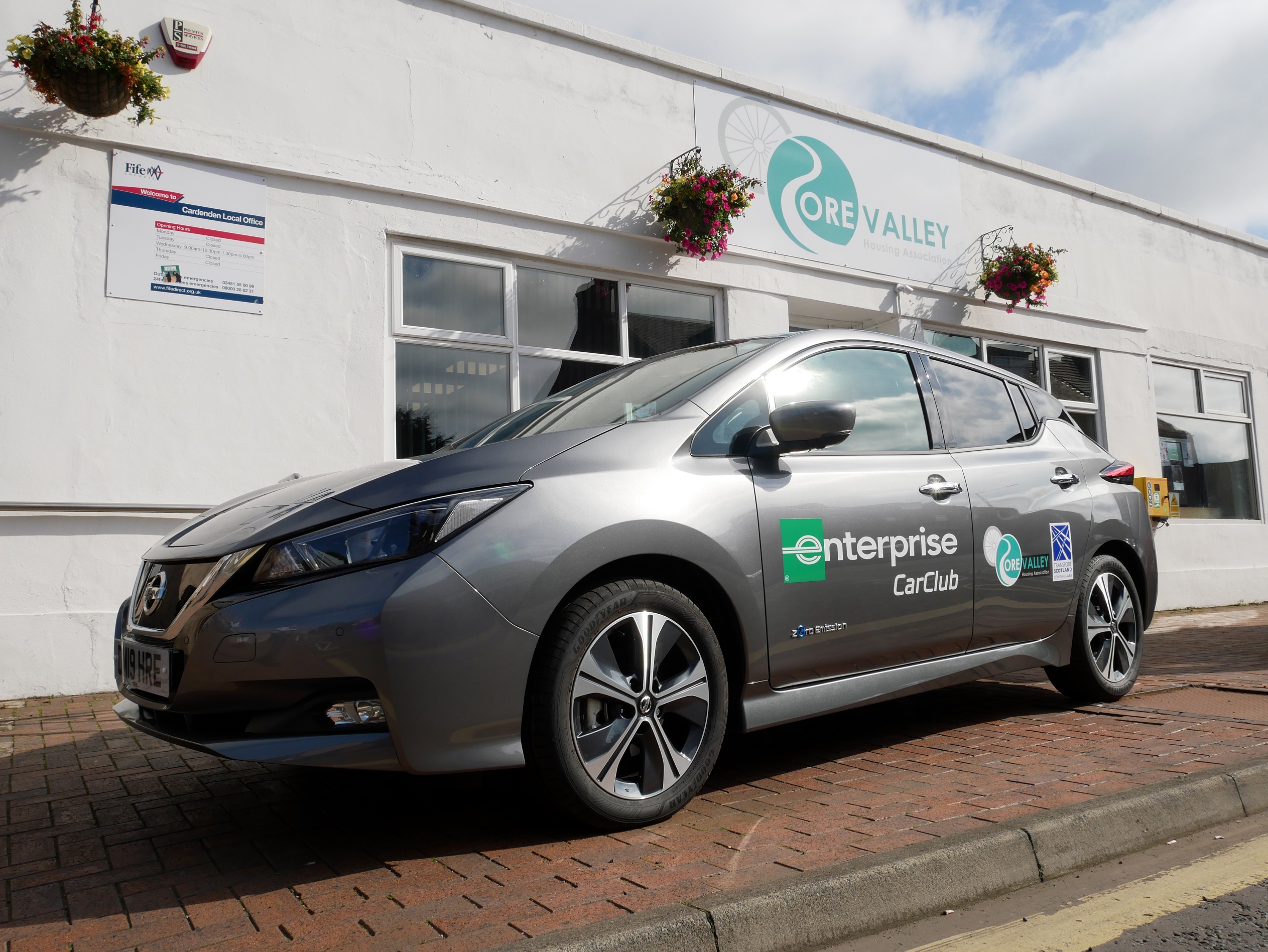 Ore Valley Housing Association launches Electric Car Club with Enterprise