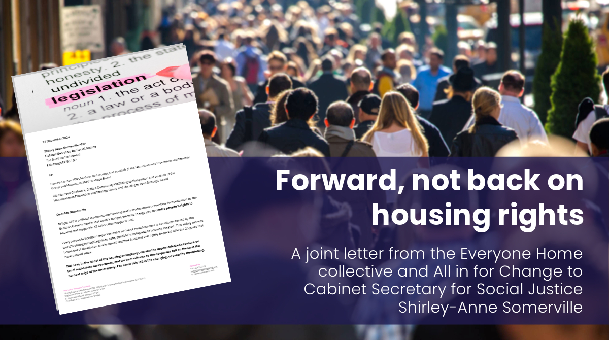 Housing emergency 'must not push back on housing rights'