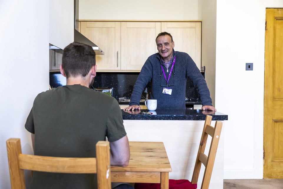 Impact case study: Tackling homelessness in Scotland with SASC's support