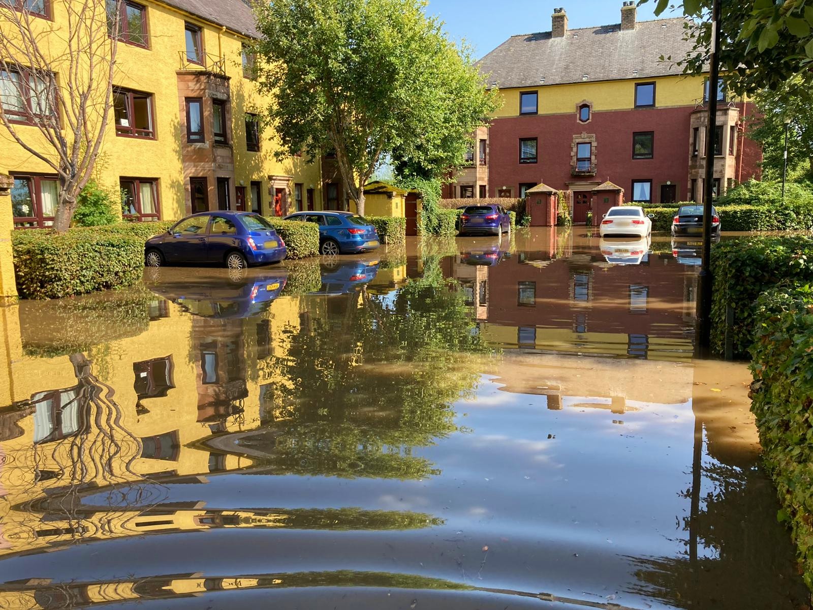 Fairfield welcomes tenants back into homes after flooding