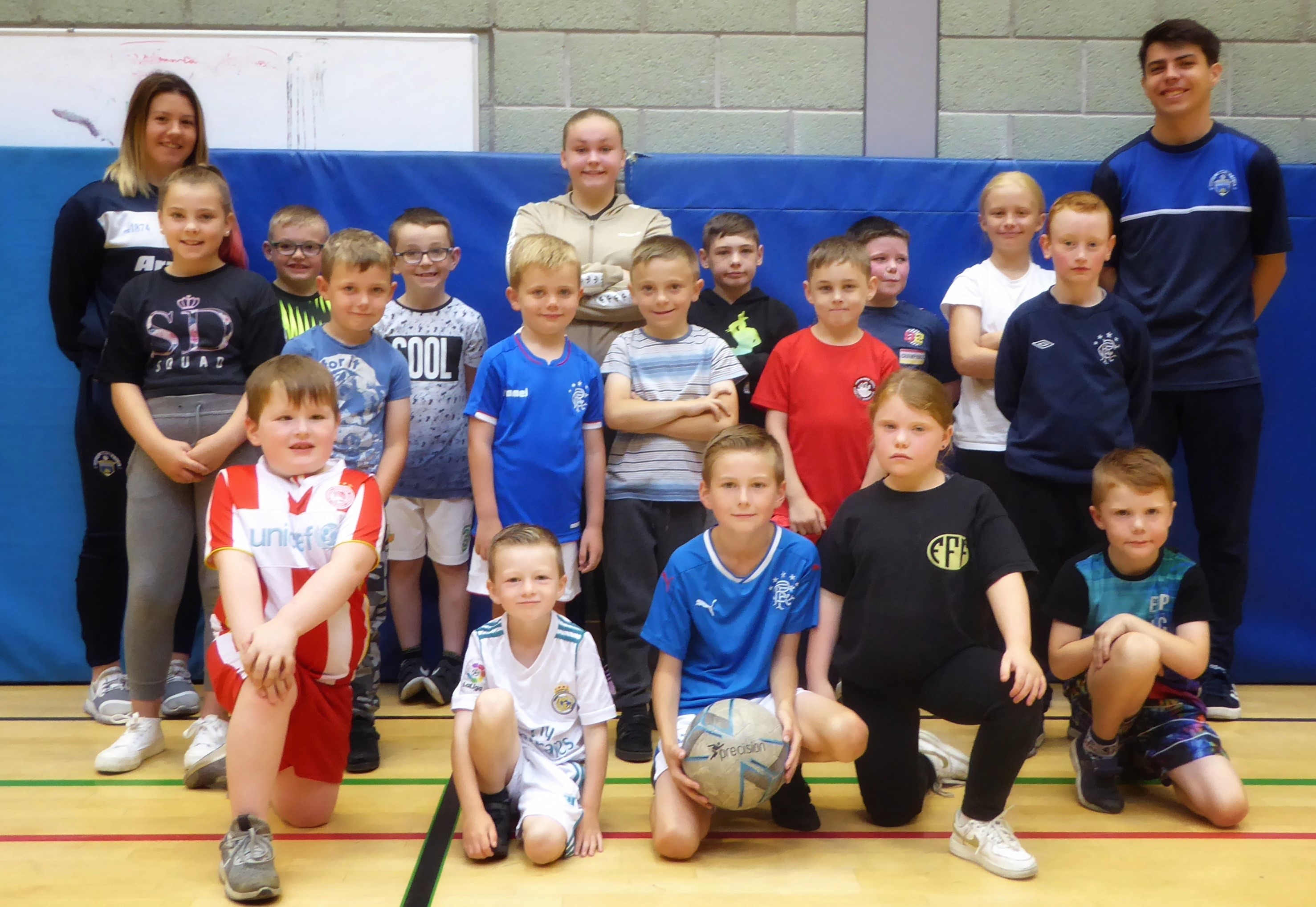 River Clyde Homes helps provide free football camps in Port Glasgow