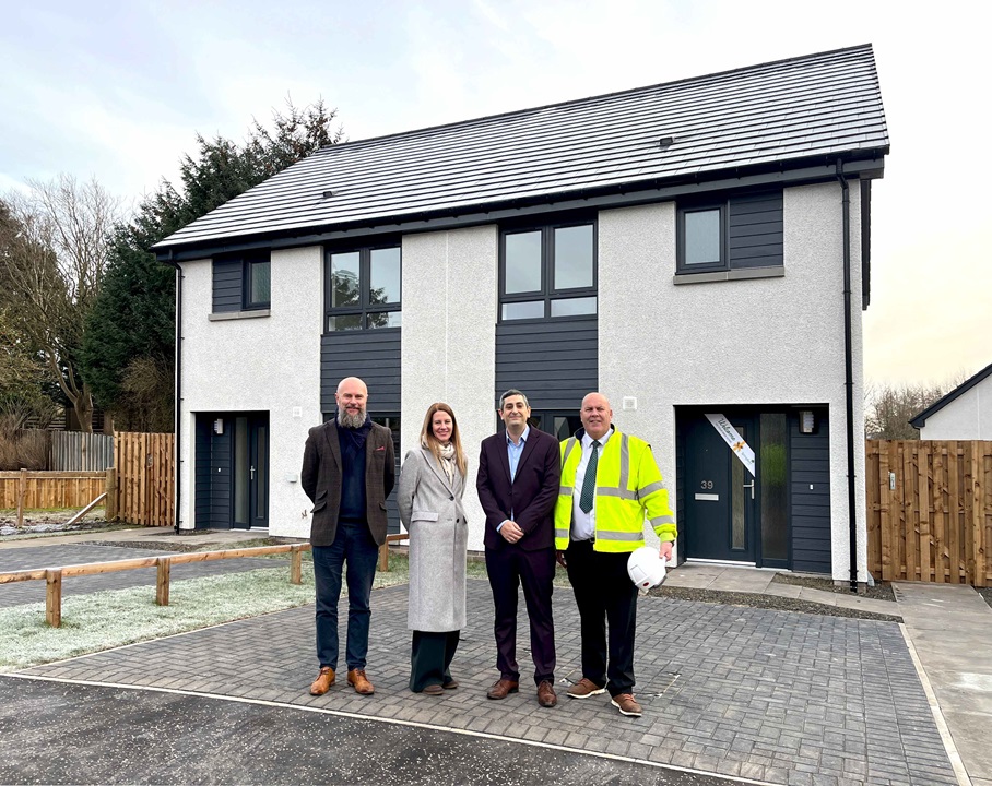 Springfield hands new affordable homes in Milnathort to Kingdom