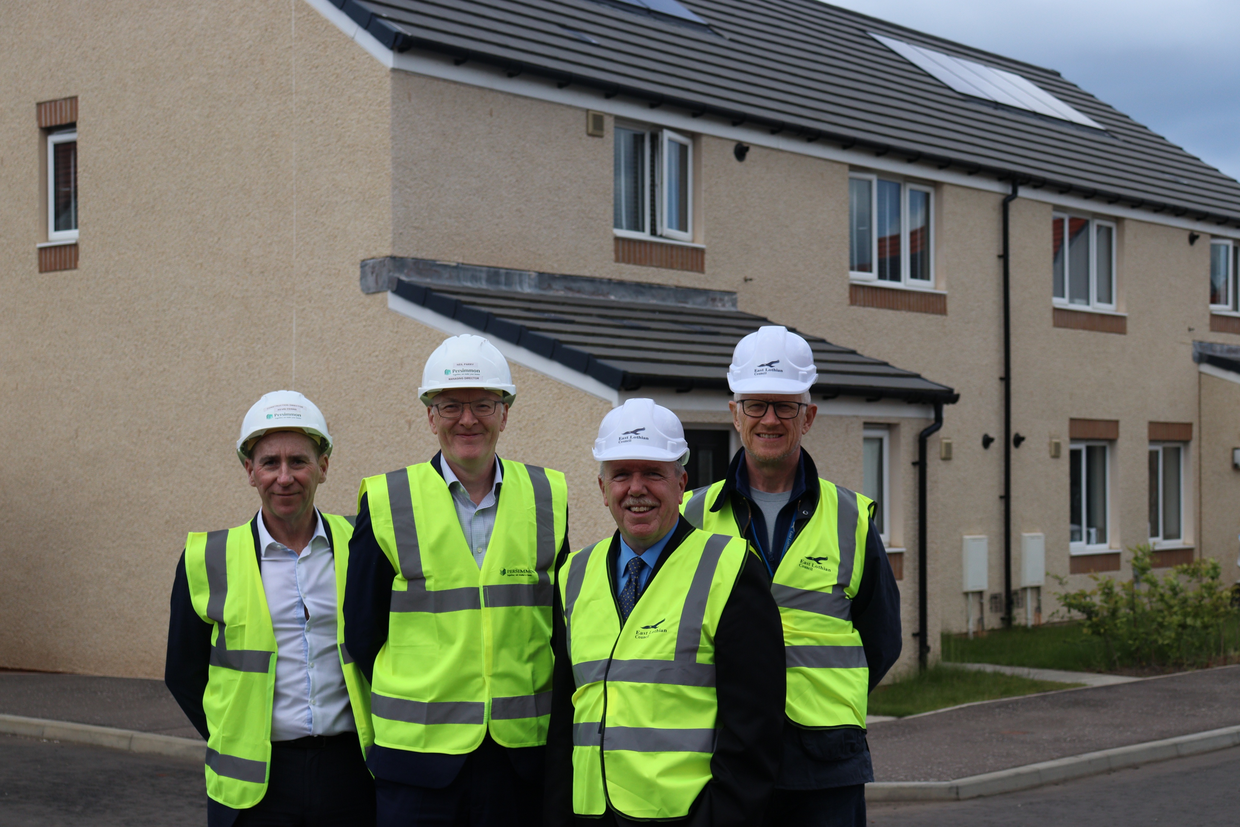 New council homes handed over in Musselburgh