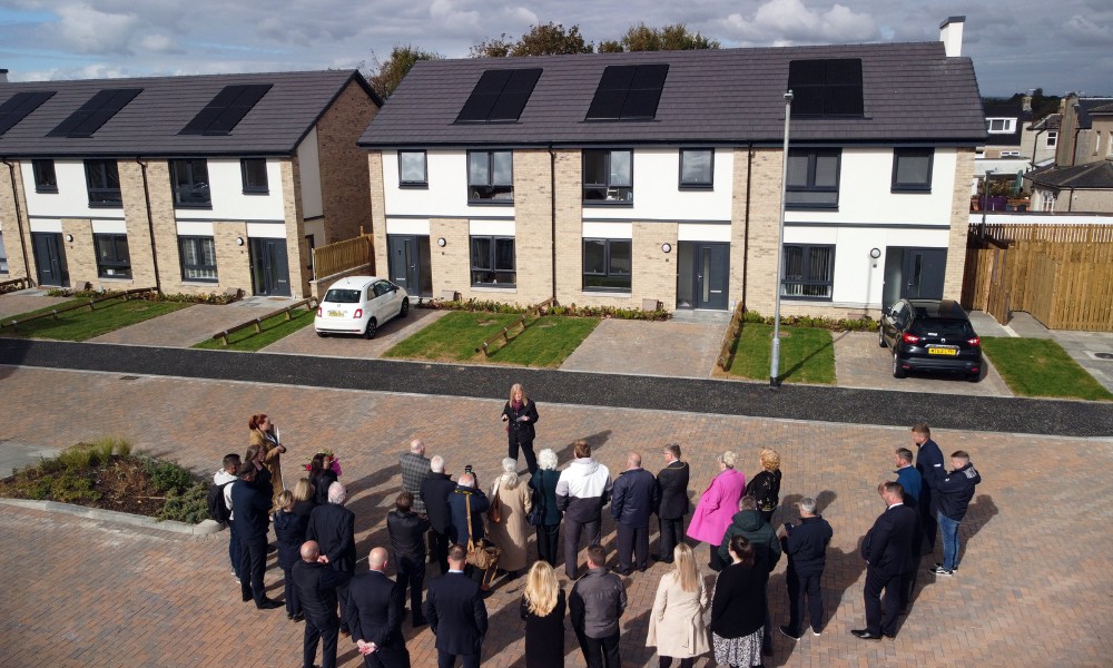 Cunninghame Housing Association holds development closing ceremony