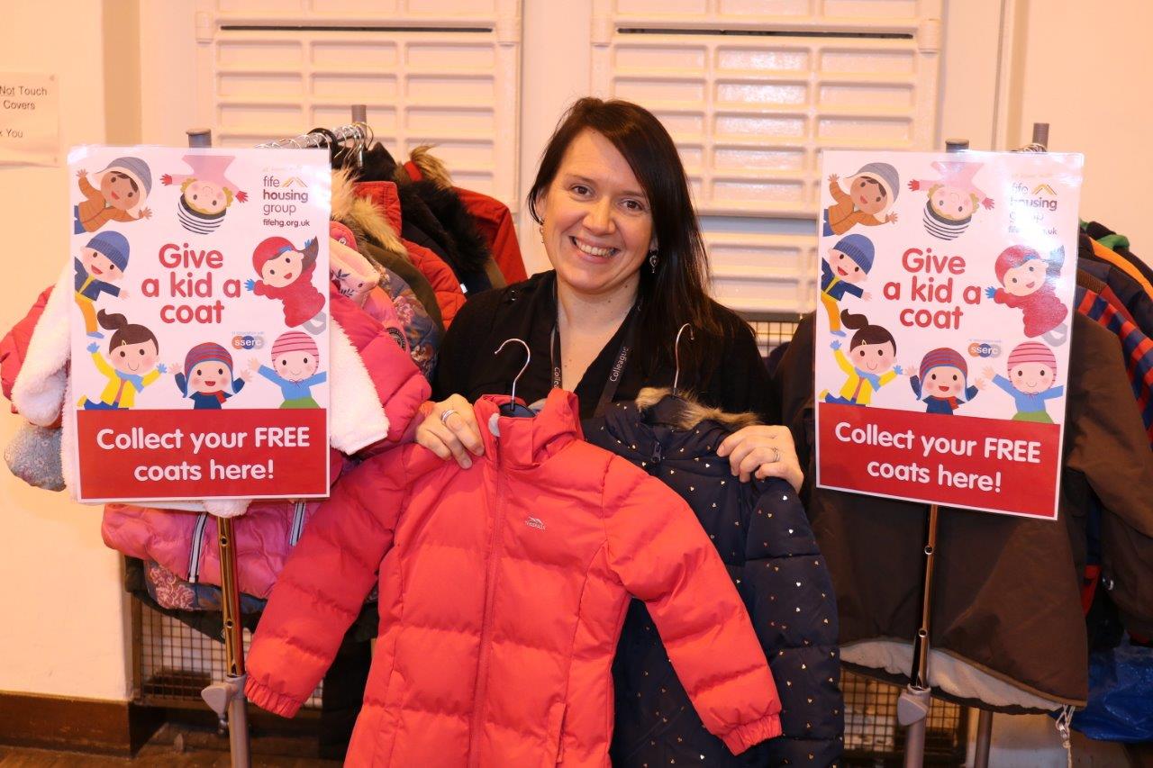 Fife Housing Group to run 'Give a kid a coat' campaign