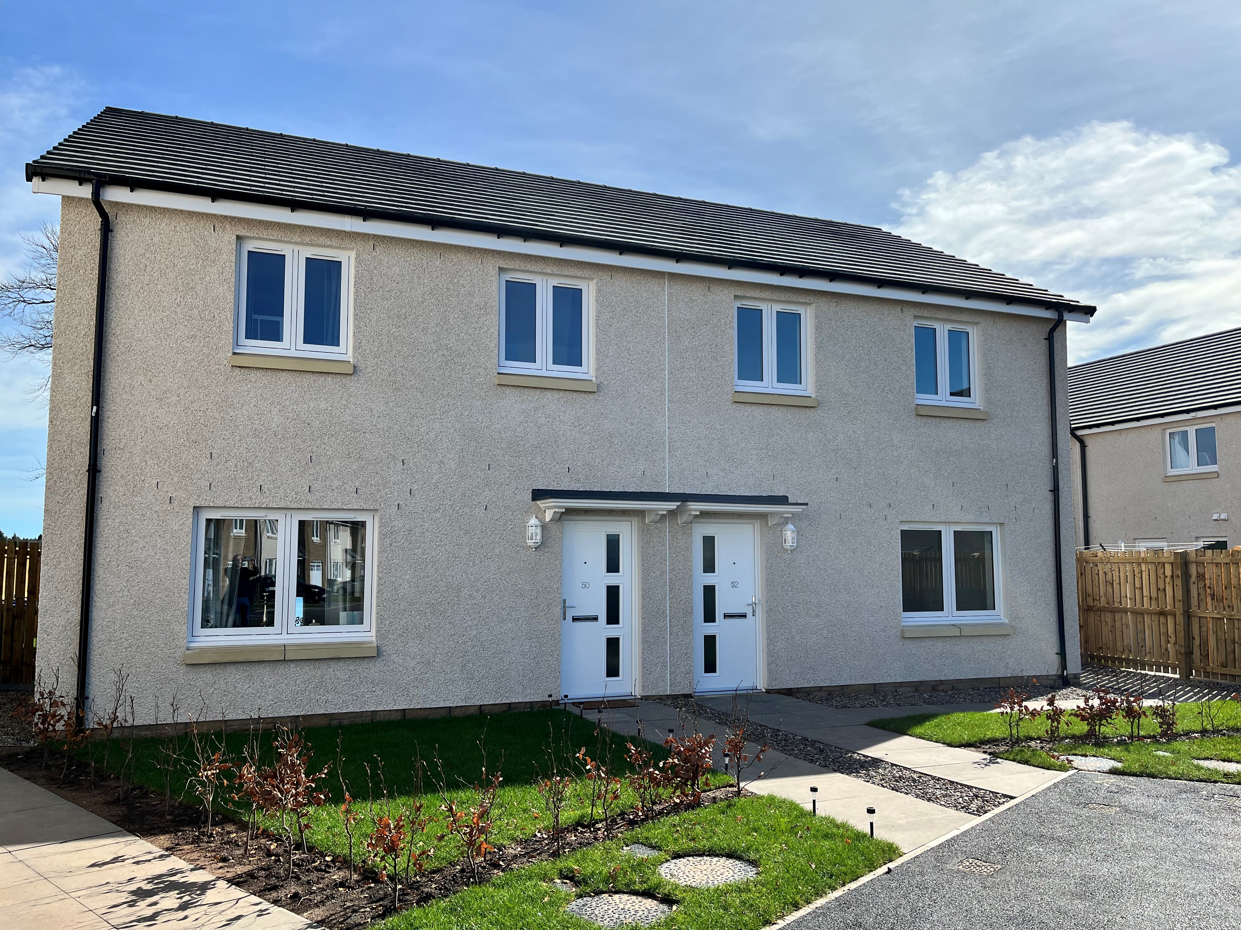 Final phase of new council homes handed over in Methven