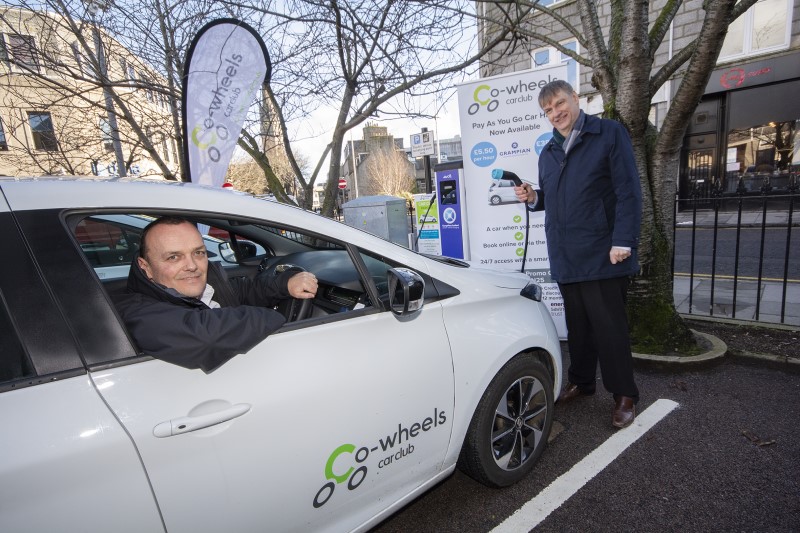 Grampian Housing Association launches co-wheels car club scheme