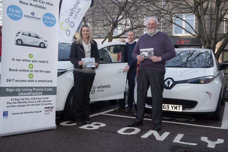 Grampian Housing Association launches co-wheels car club scheme