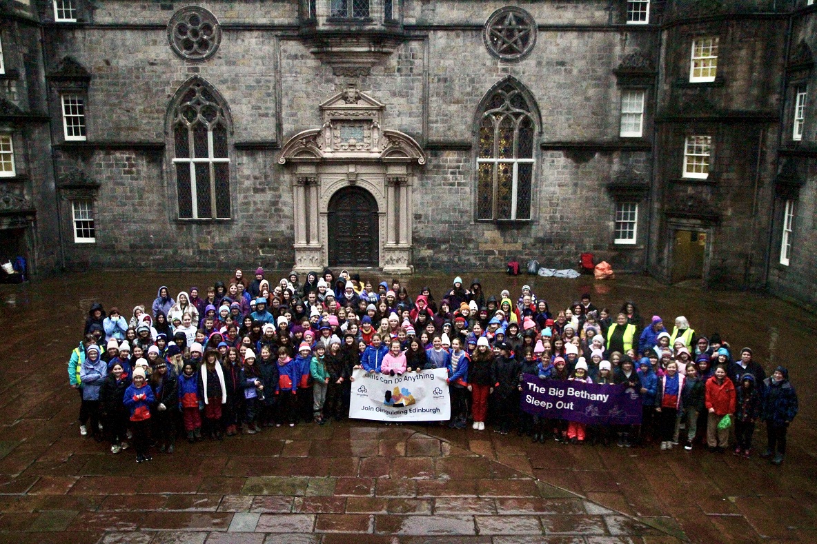 Girl Guides raise £21,000 for homelessness charity with sleep out