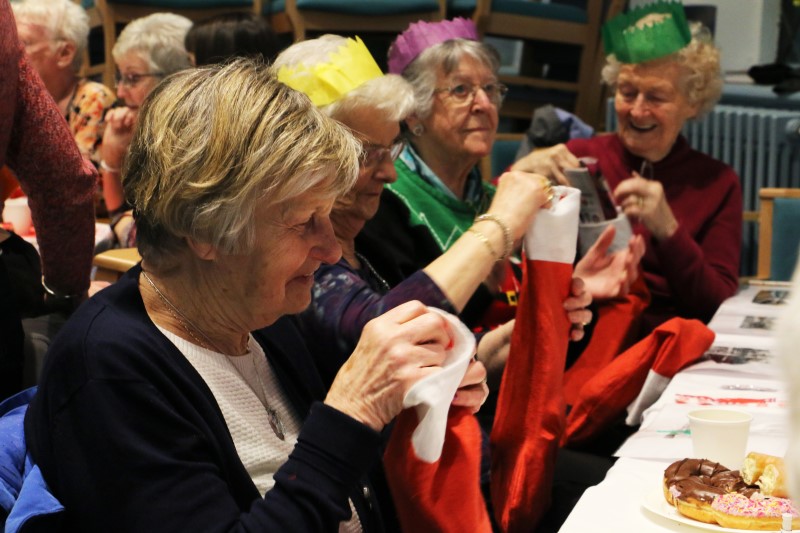 Caledonia and Hillcrest host festive tea part for older people