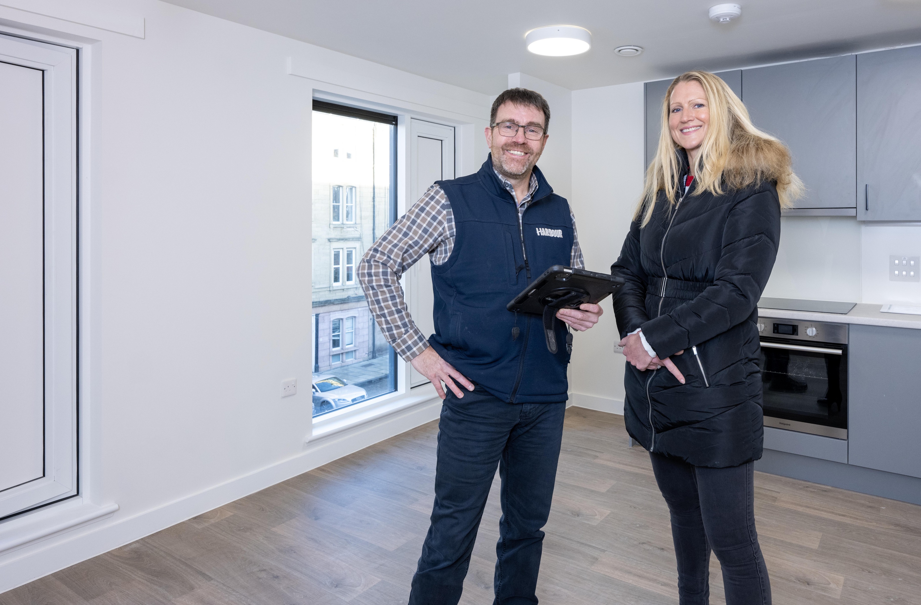 Tenants settle into new affordable homes in Leith