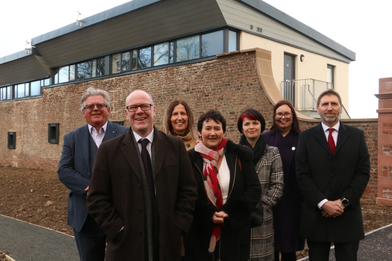 Housing minister opens new Hillcrest development in Edmonstone