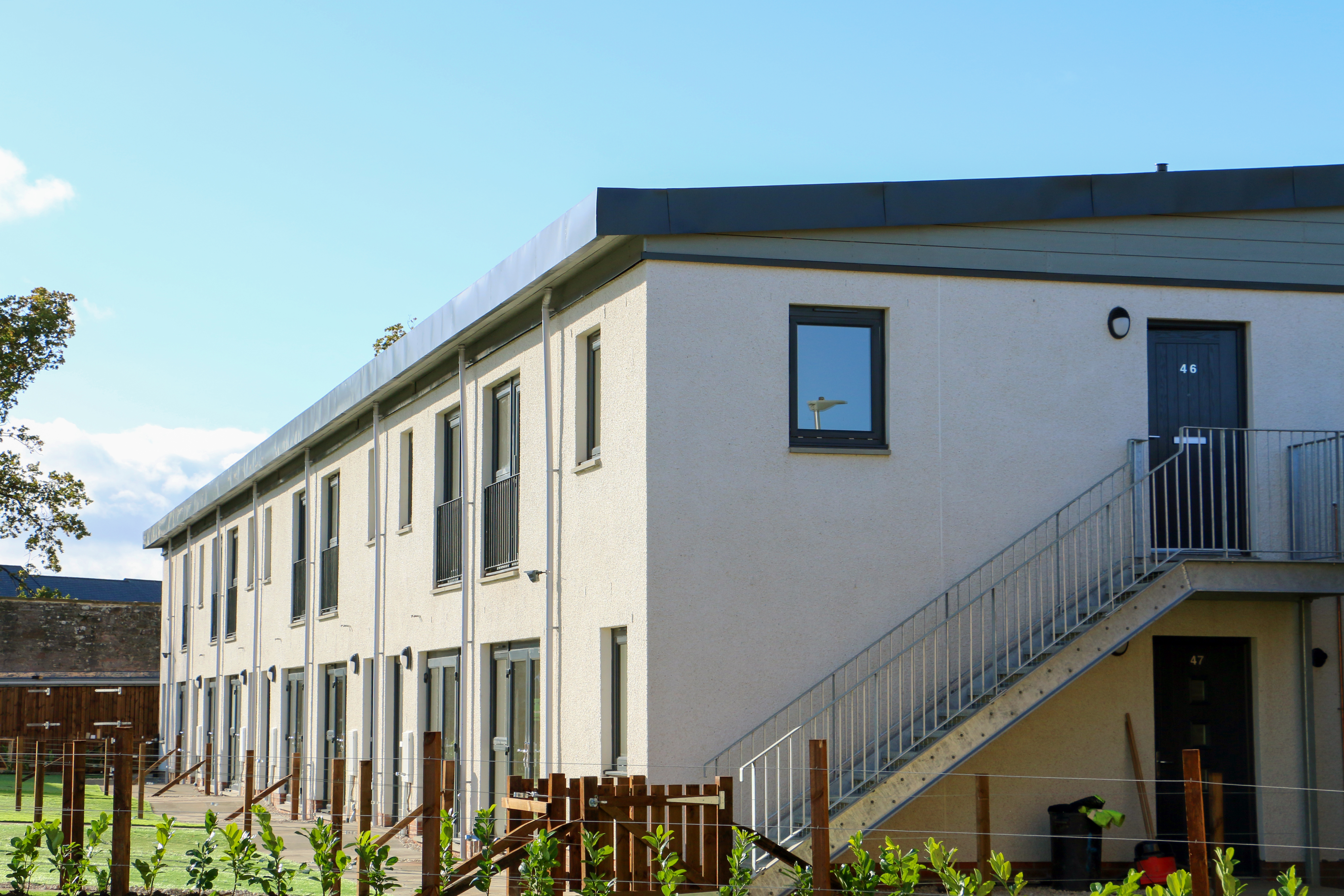 New affordable homes built into Edinburgh's historic Edmonstone walled garden