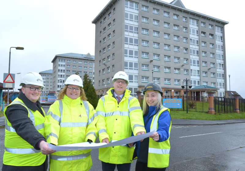 North Lanarkshire Council to demolish trio of high-rise flats in housing regeneration plan