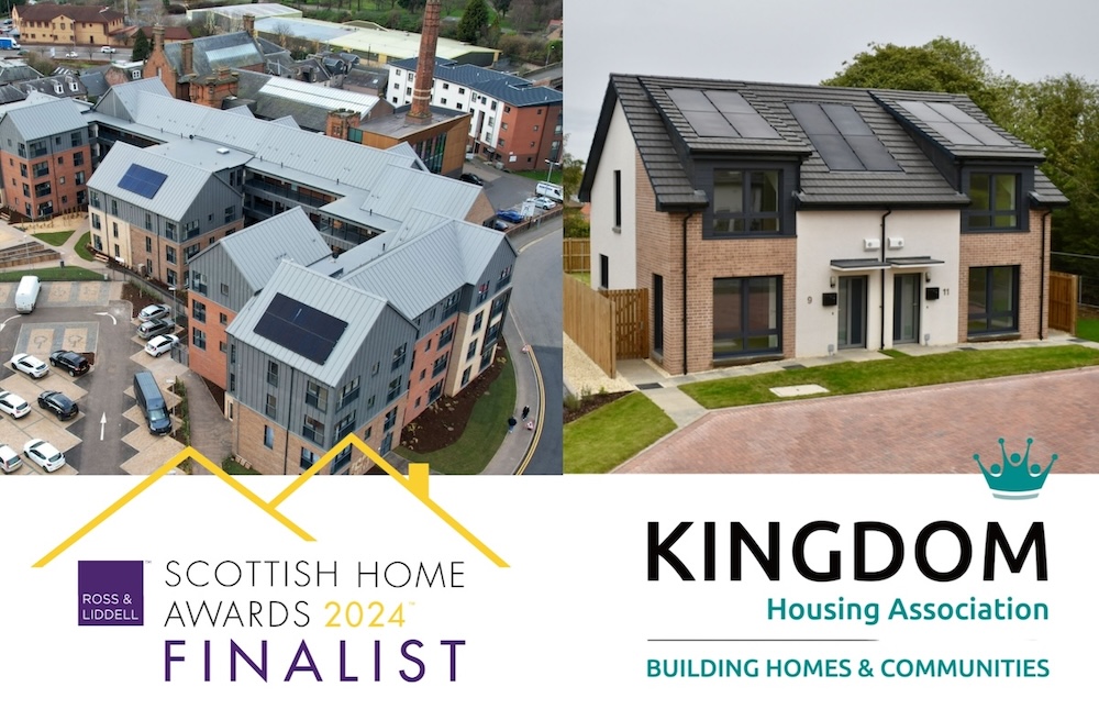 Kingdom Housing Association celebrates shortlisting at Scottish Home Awards