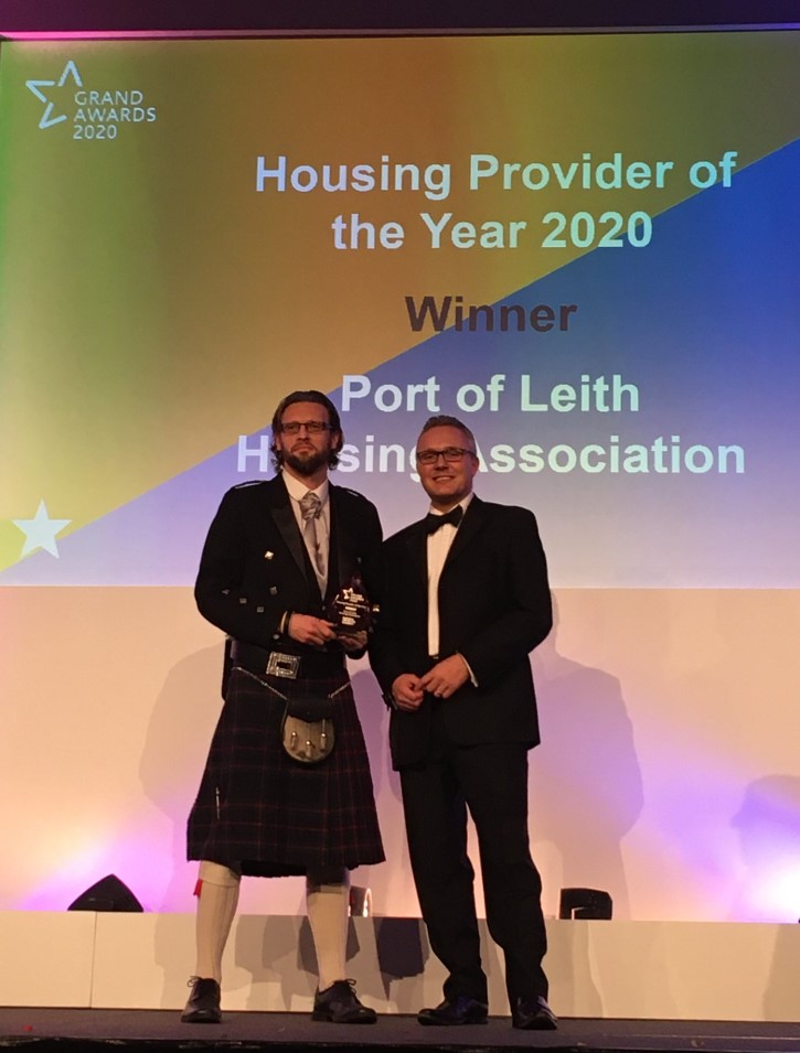 Port of Leith Housing Association named Housing Provider of the Year for diversity