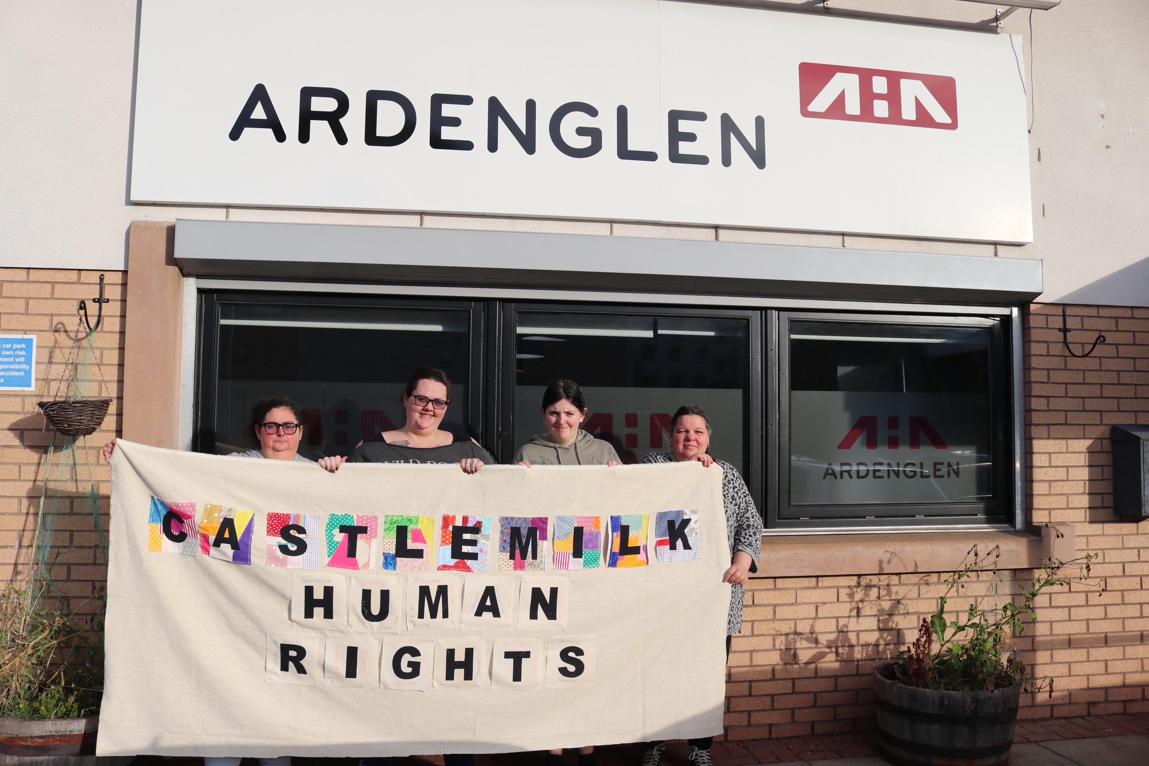 Ardenglen sewing group promotes human rights in Castlemilk