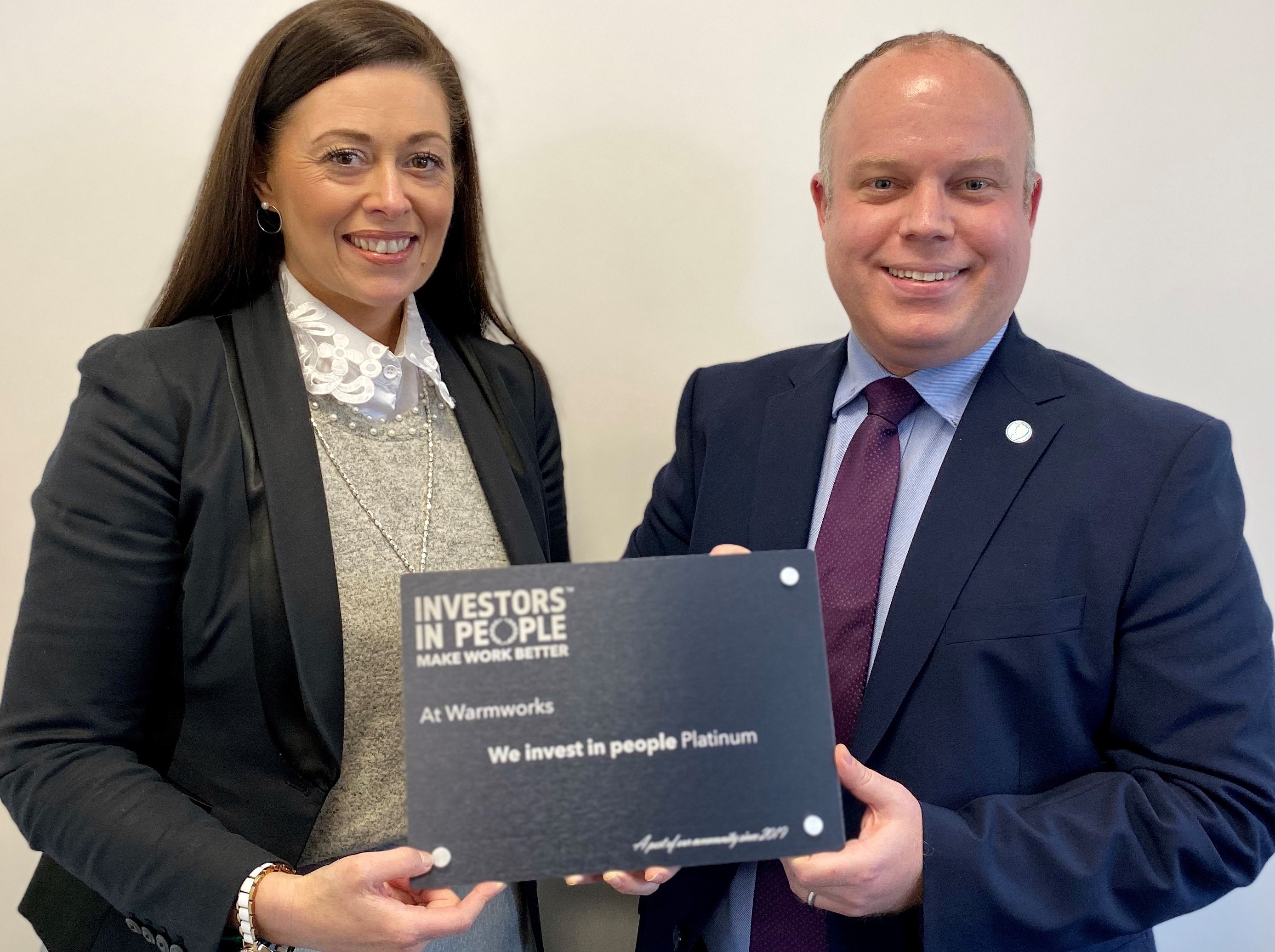 Warmworks Scotland achieves Investors in People platinum accreditation