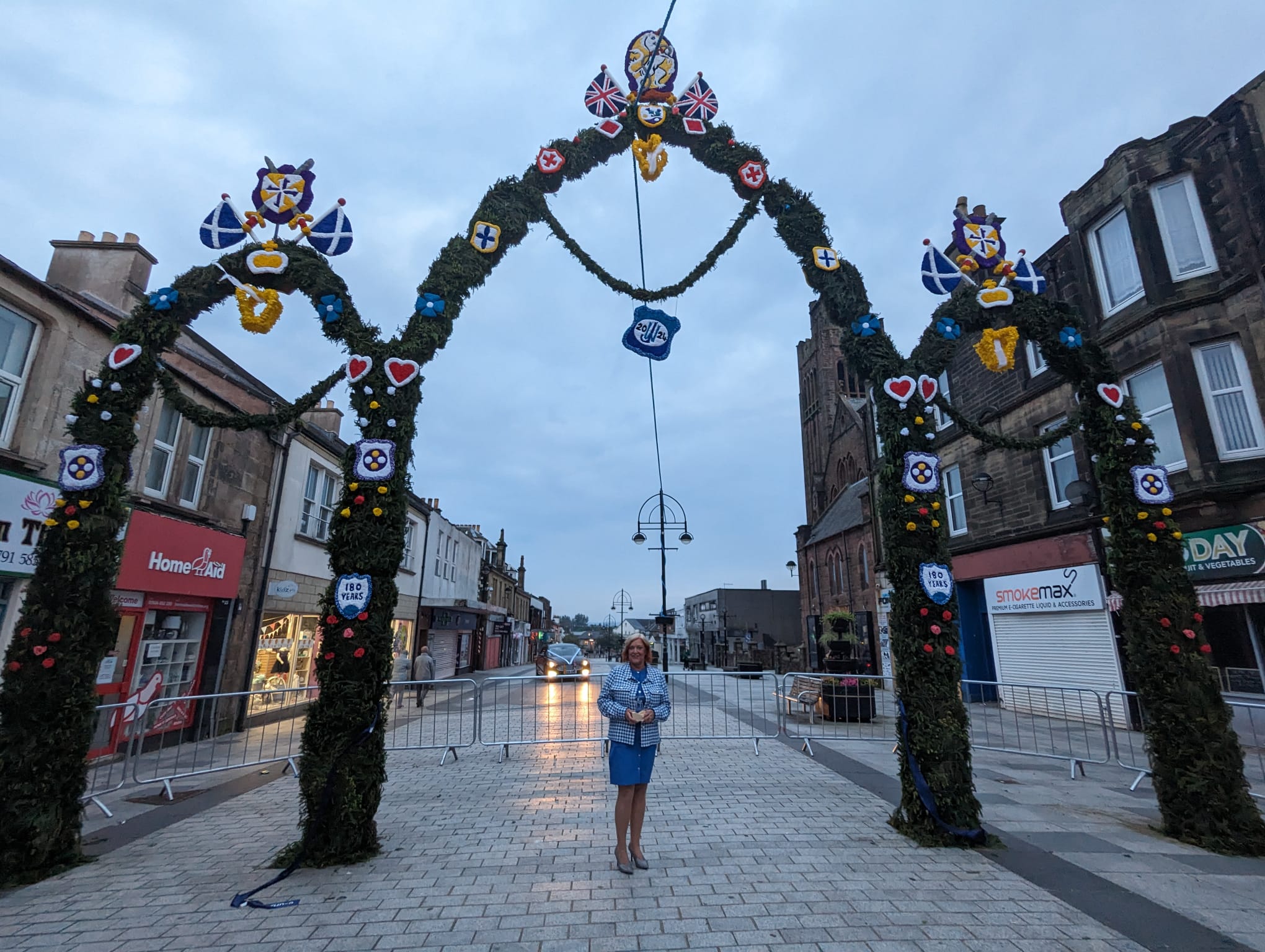 Link and C~urb collaborate to bring back Bathgate Procession Arch