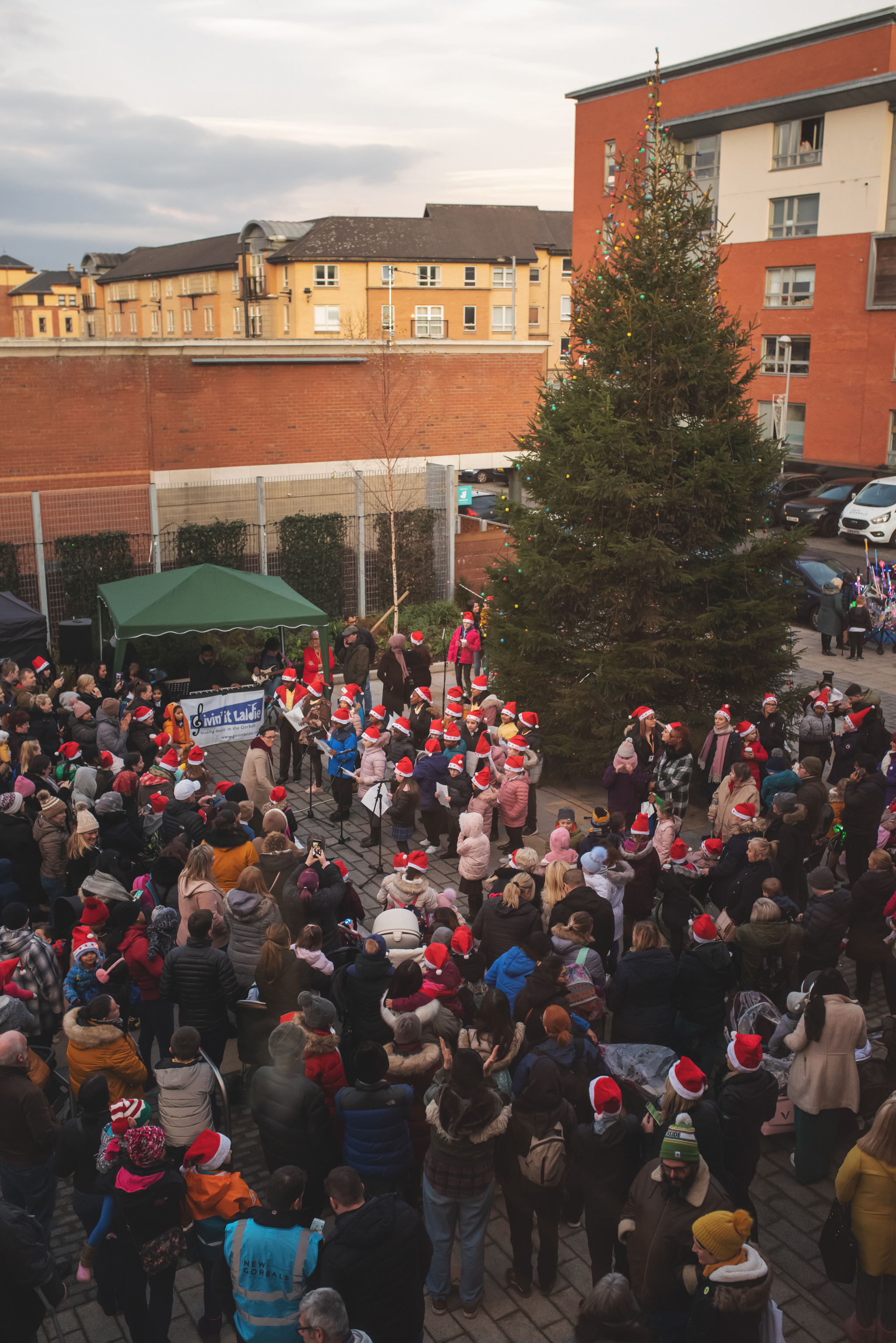 New Gorbals Housing Association hosts Light Up the Gorbals Christmas event