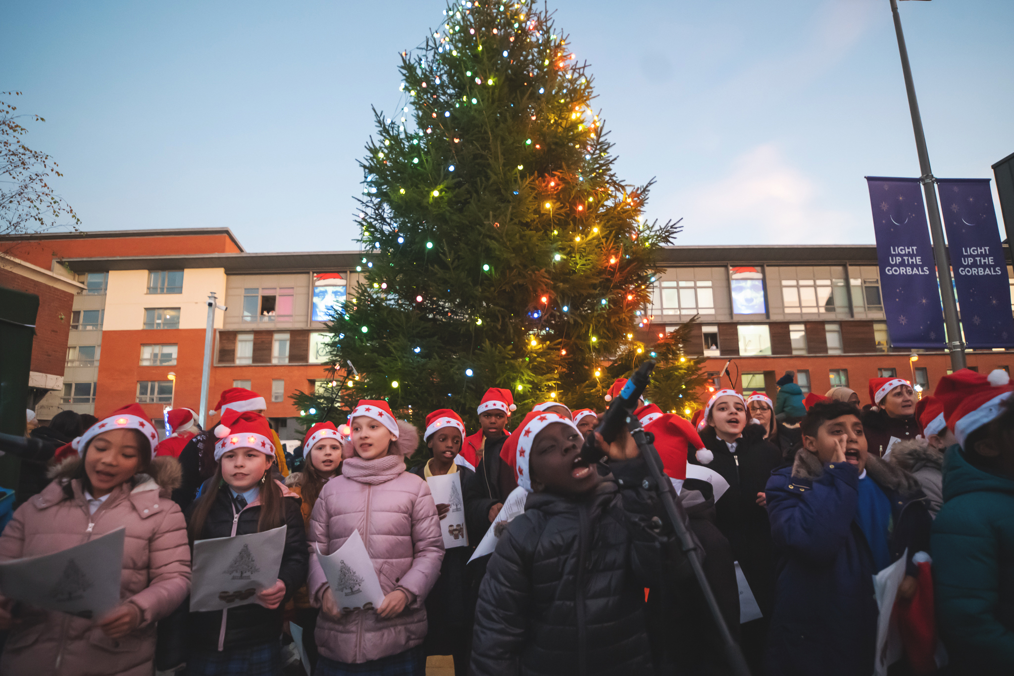 Light up christmas outlet jacket