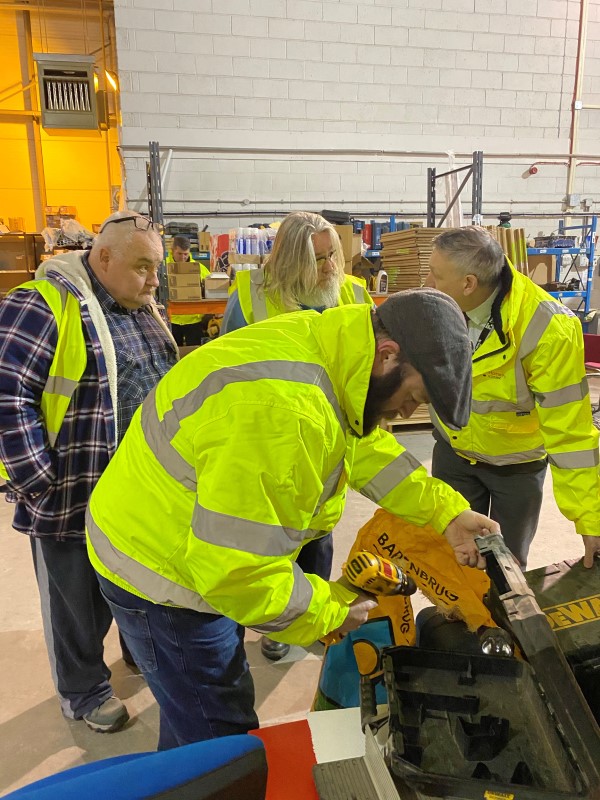 Home Fix Scotland provides Inverclyde Shed with foundations for a better future