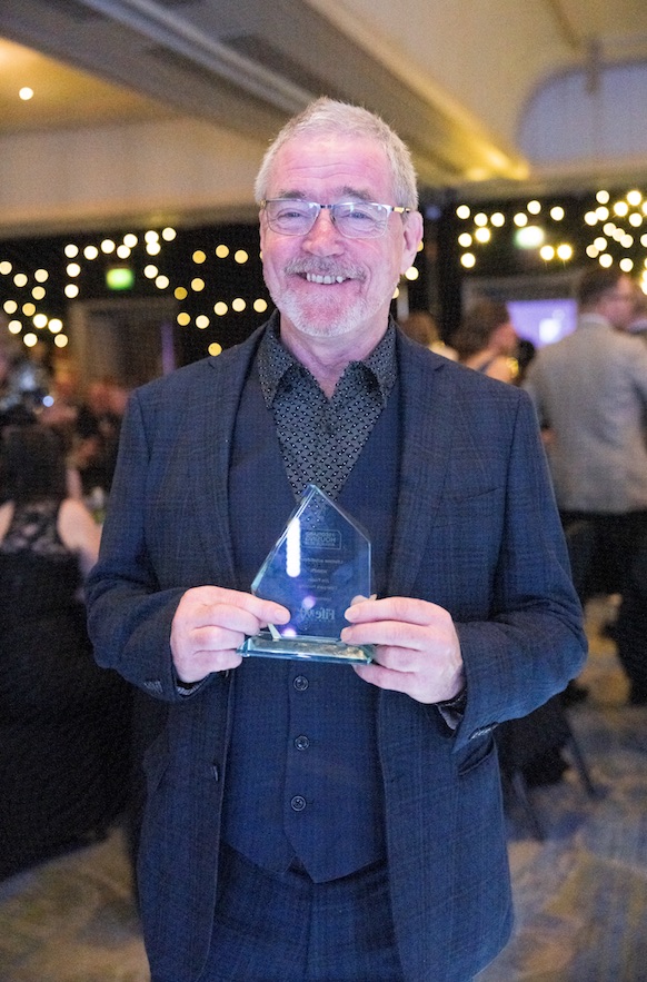 Double award success for lifetime achiever Jim Fraser