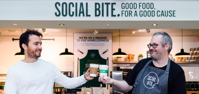 Social Bite launches jobs first initiative with UK's largest employers