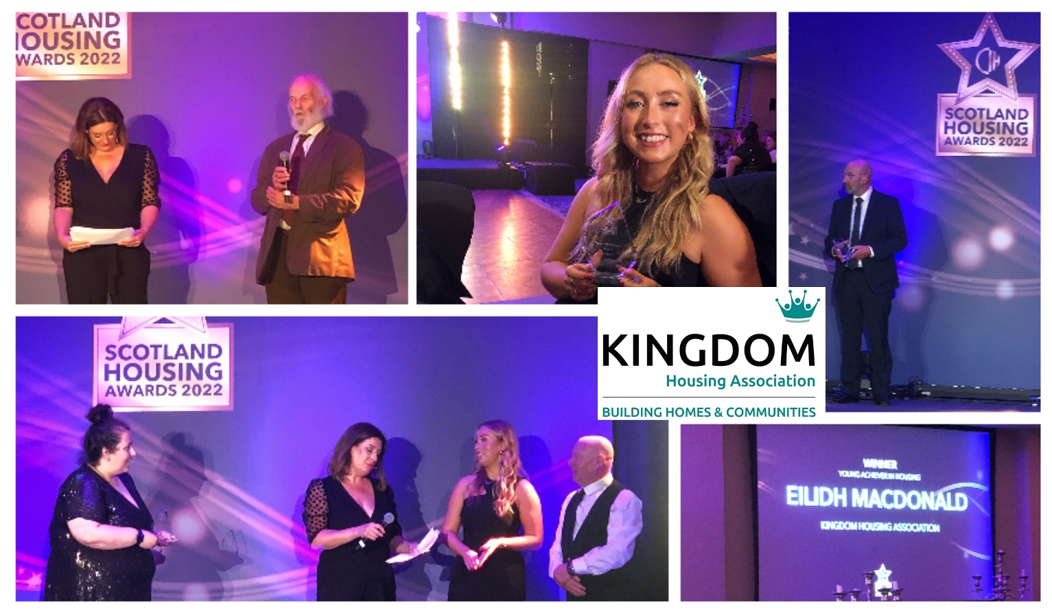 Kingdom hails Housing Provider Of The Year win at CIH Scotland Awards