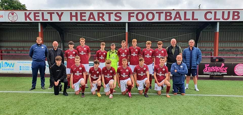 Kingdom Housing Association scores Kelty Hearts under 16s shirt sponsorship