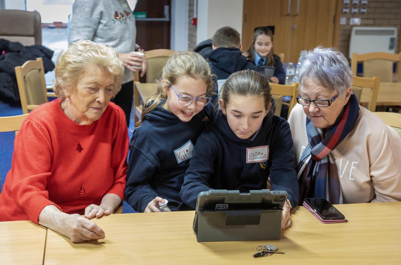 North Lanarkshire Council project unites generations in digital learning