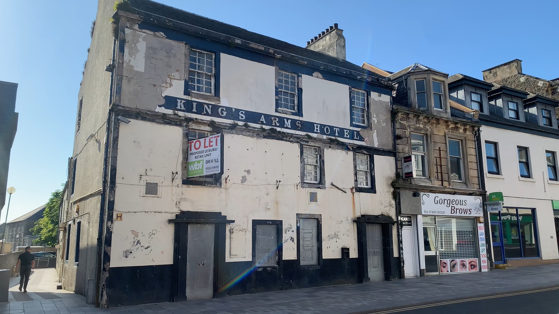 Views sought on housing plans for Irvine's former King’s Arms Hotel