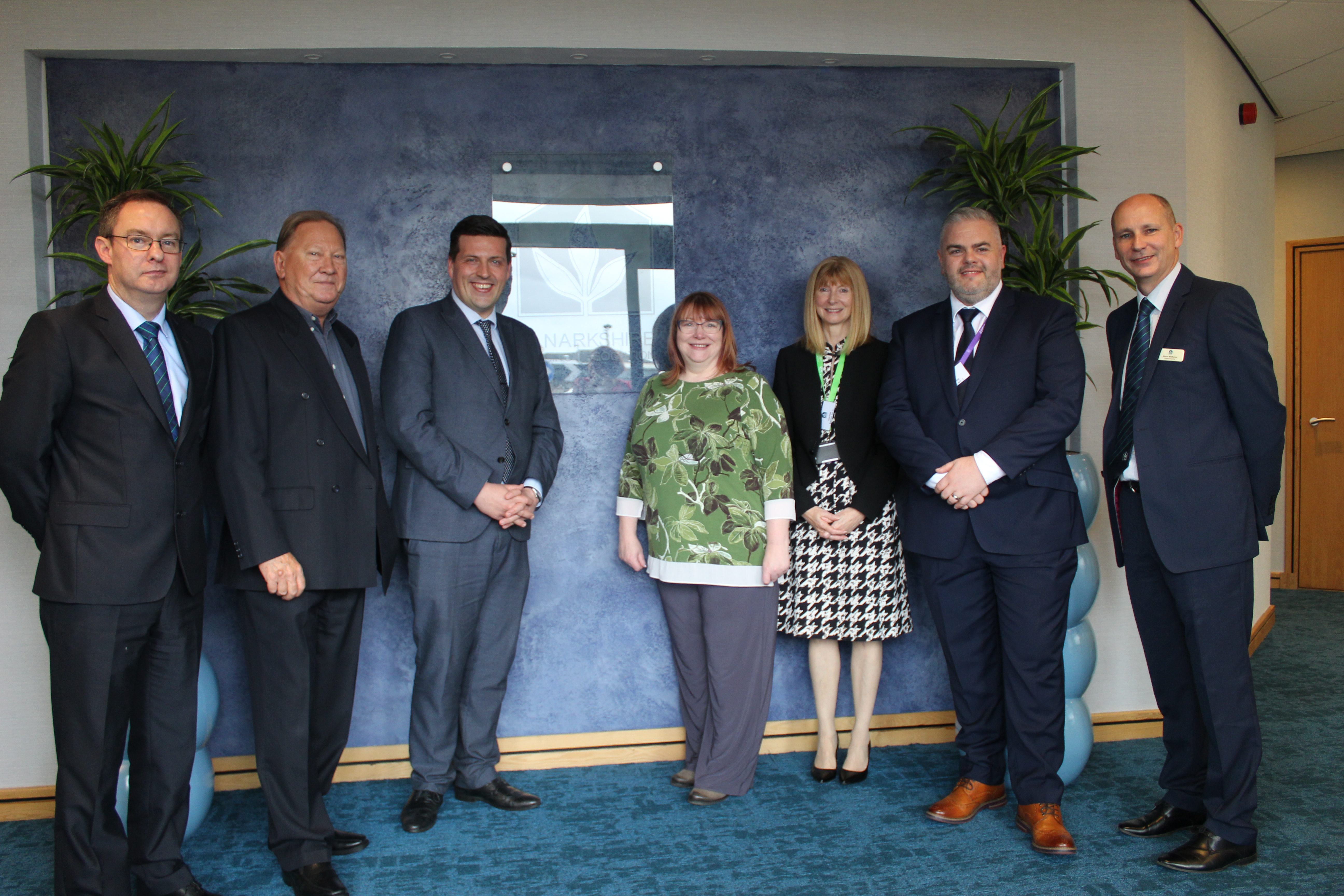 Minister visits Lanarkshire Housing Association to launch apprenticeships sponsorship scheme