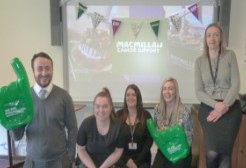 Lochfield Park Housing Association hosts coffee morning for MacMillan Cancer Support