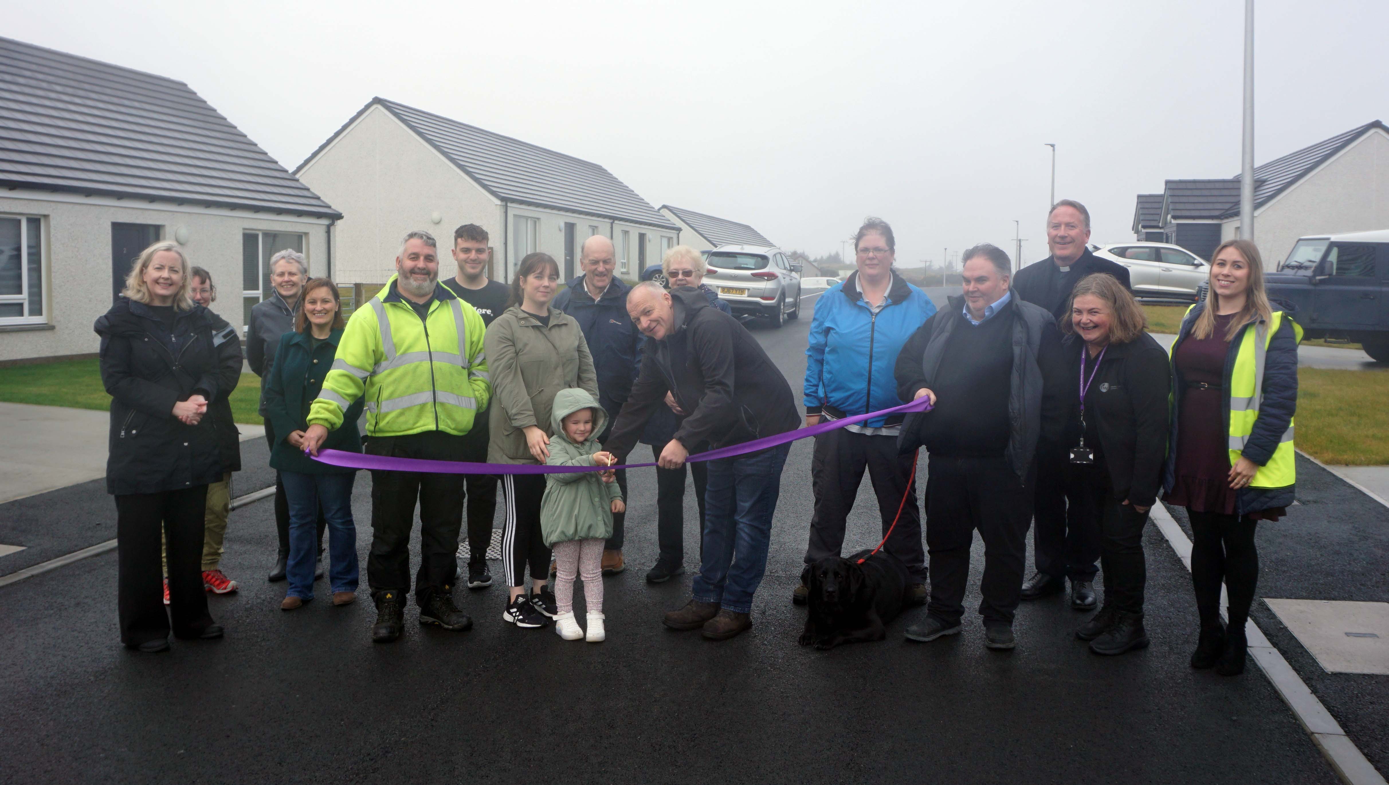 New homes completed at Ionad Dotair MacLeóid in Lochmaddy