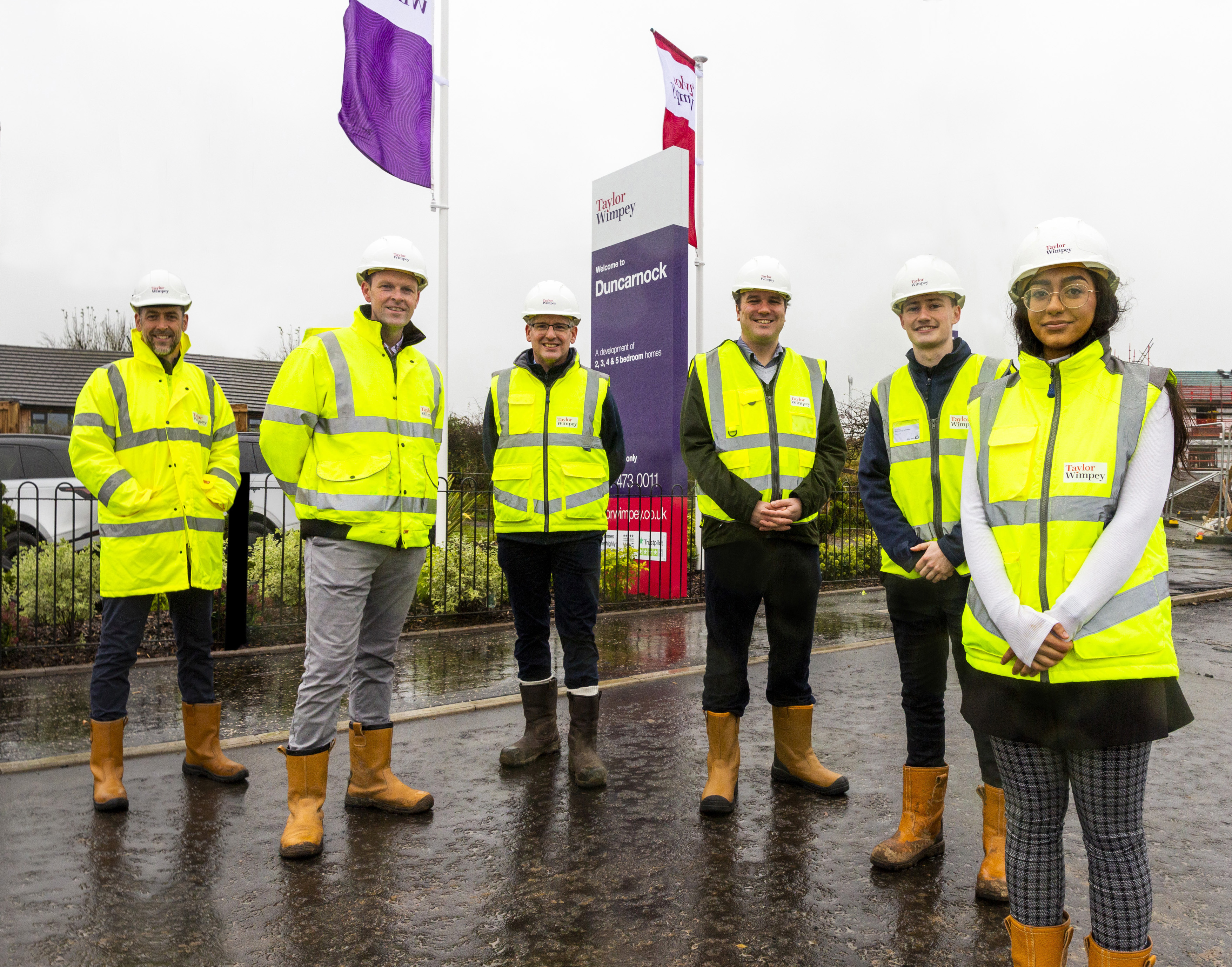 Taylor Wimpey welcomes MSP to Barrhead development