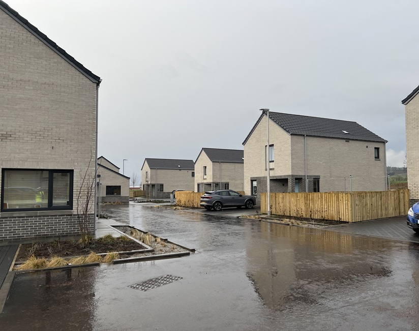 Muir Timber Systems delivers new kits for social housing in Leslie