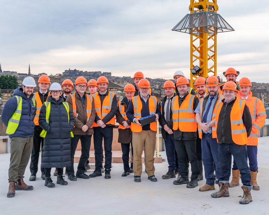 Student accommodation project tops out in Edinburgh