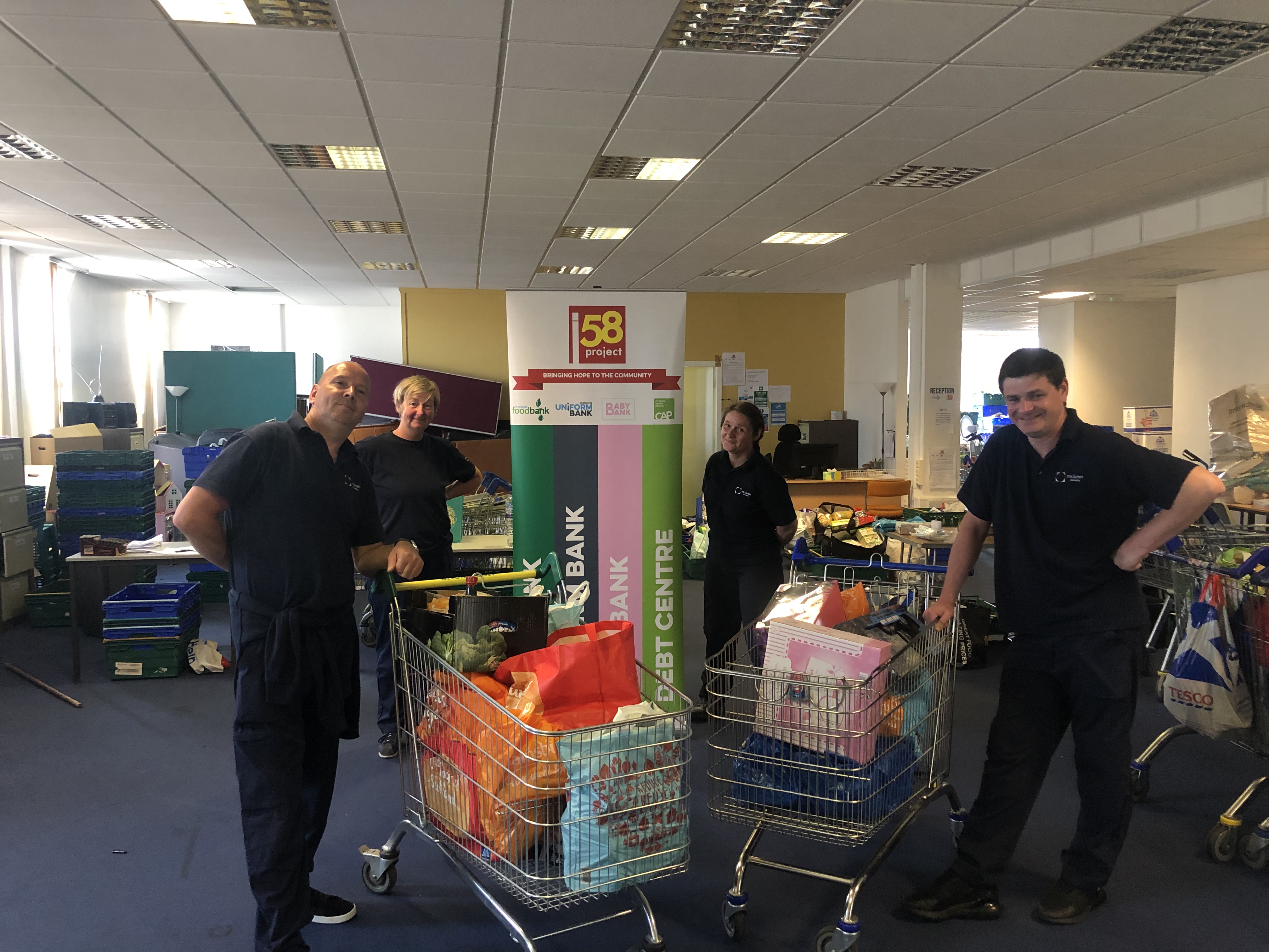 Port Glasgow firms support Inverclyde Foodbank