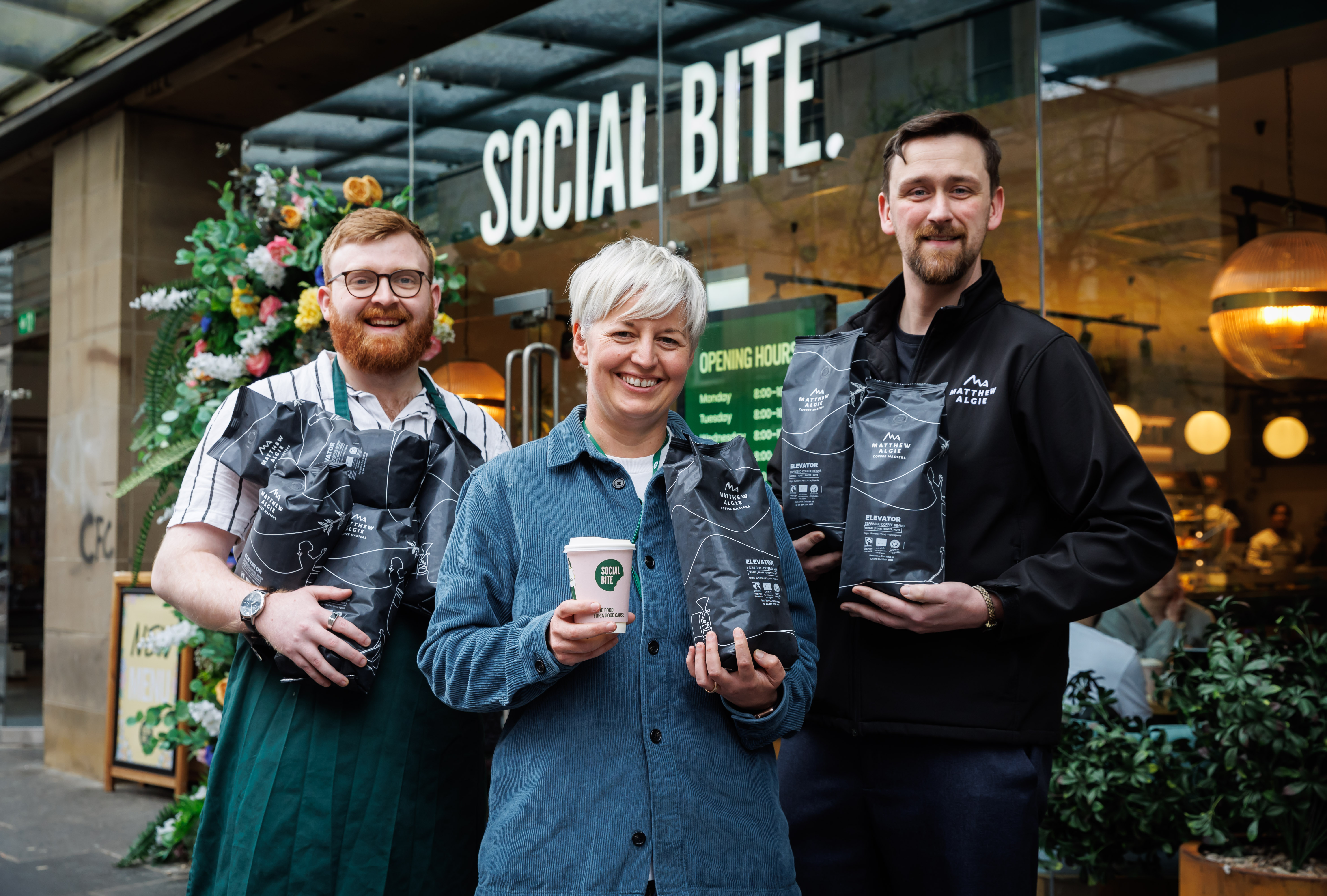 Social Bite cafes to open in UK universities and colleges as part of Mathew Algie partnership