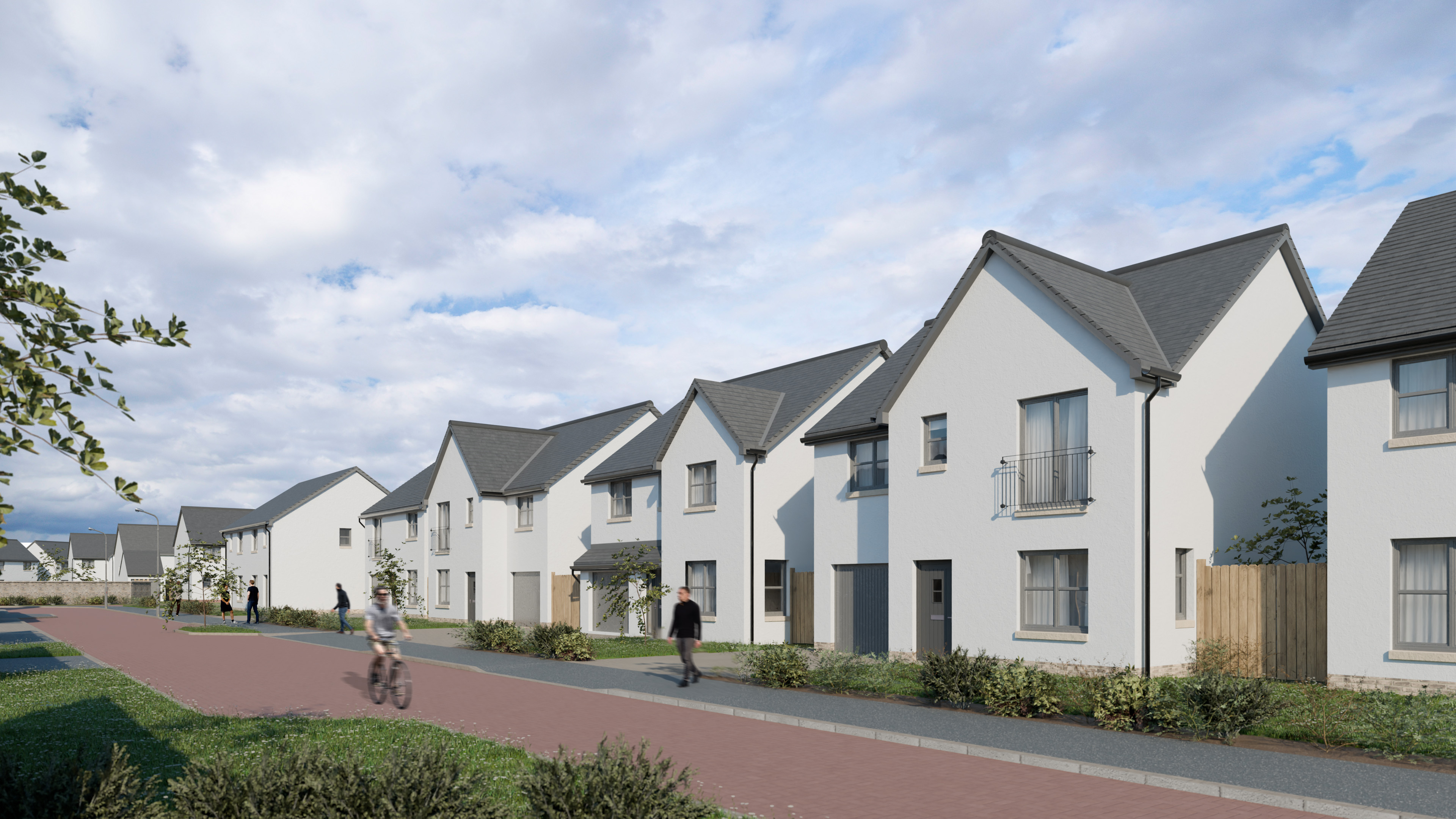 Planning permission secured for 172 new homes at Millerhill