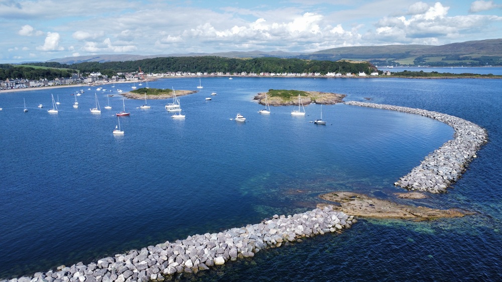 Millport Flood Protection Scheme completed