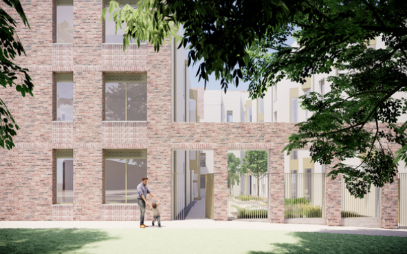 Southside Housing Association submits plans for affordable housing development on Glasgow's Mosspark Boulevard