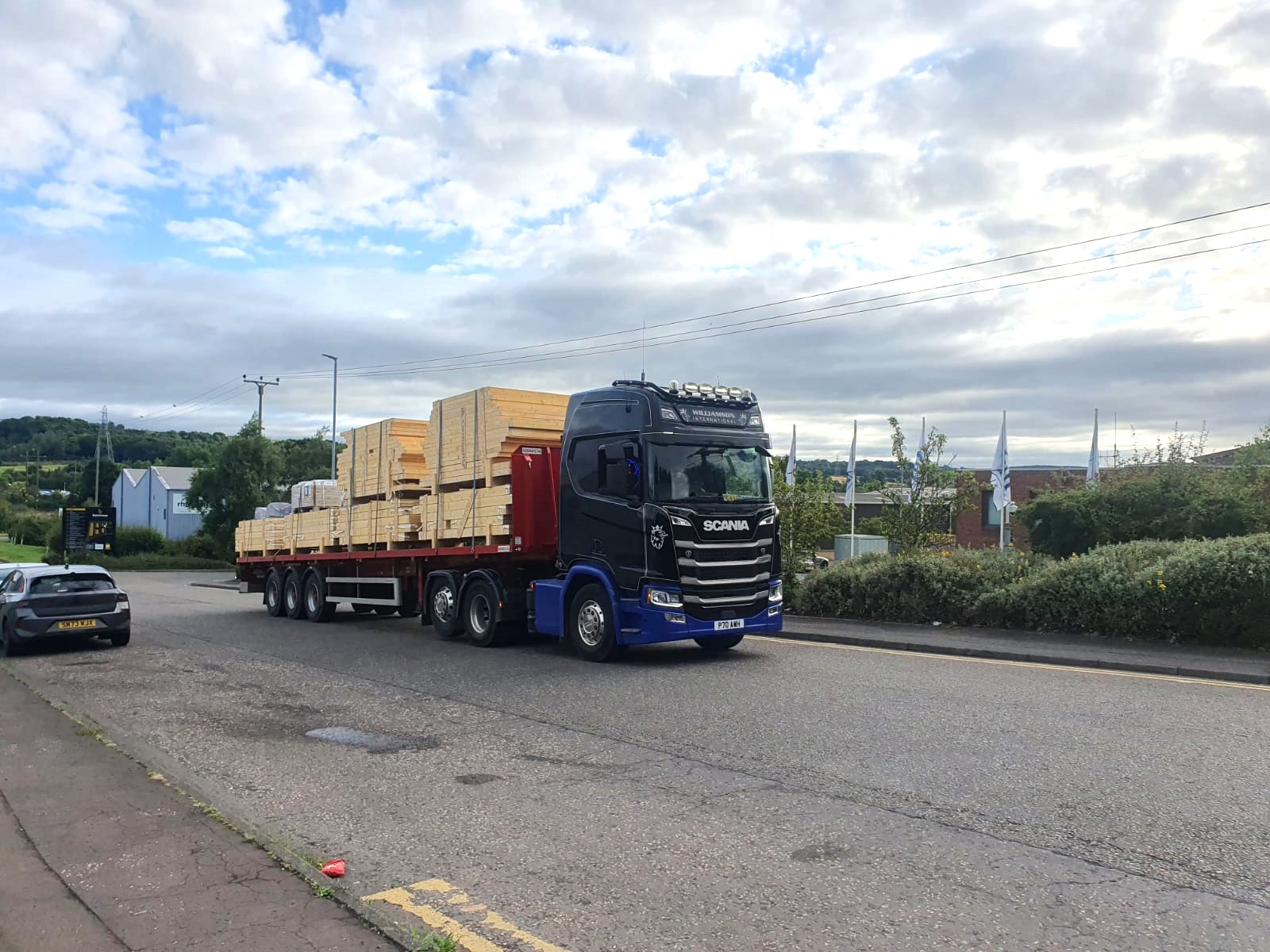 Muir delivers first timber kit for 49 new homes in Leuchars