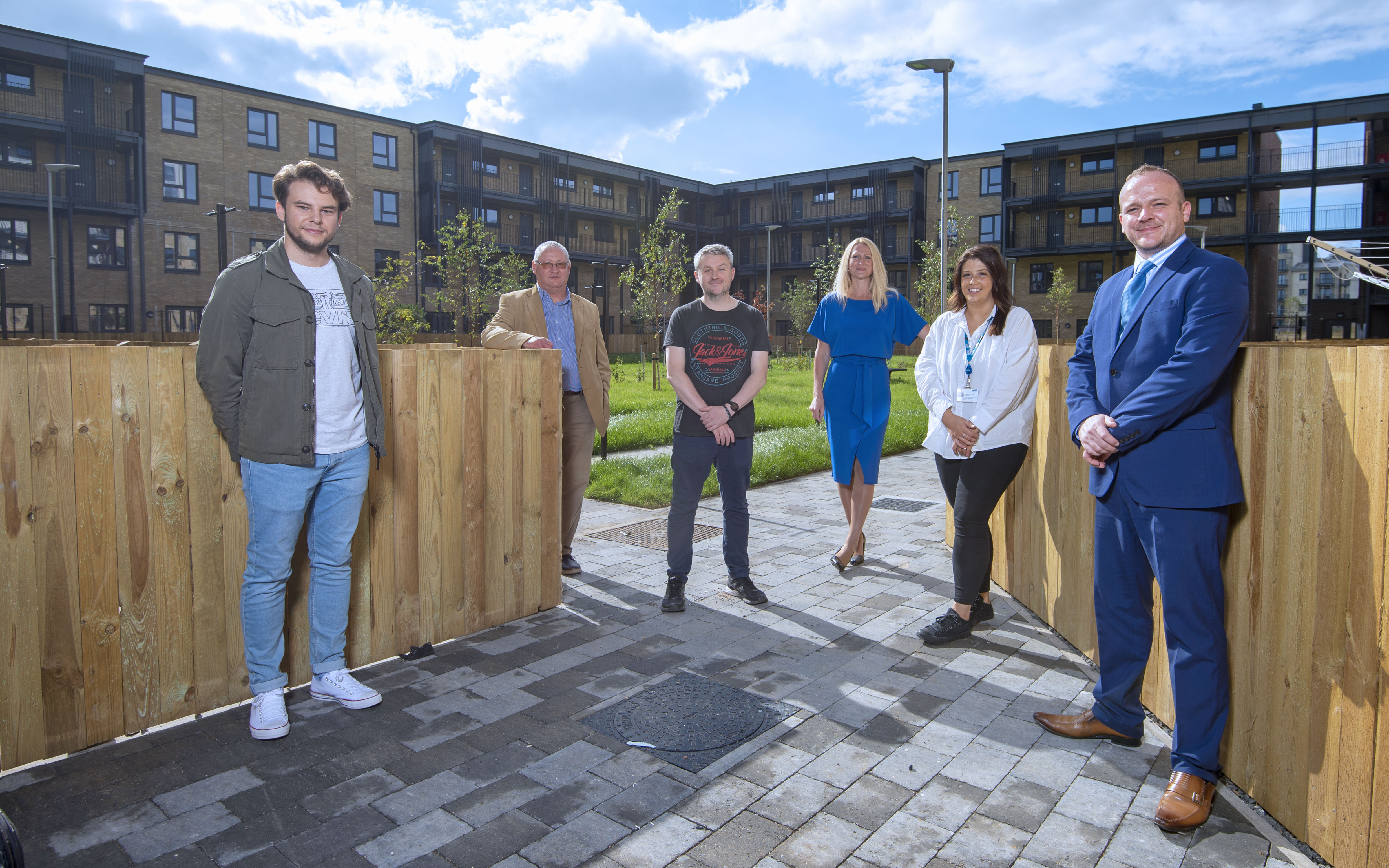 Completion of 104 new affordable homes for Granton celebrated