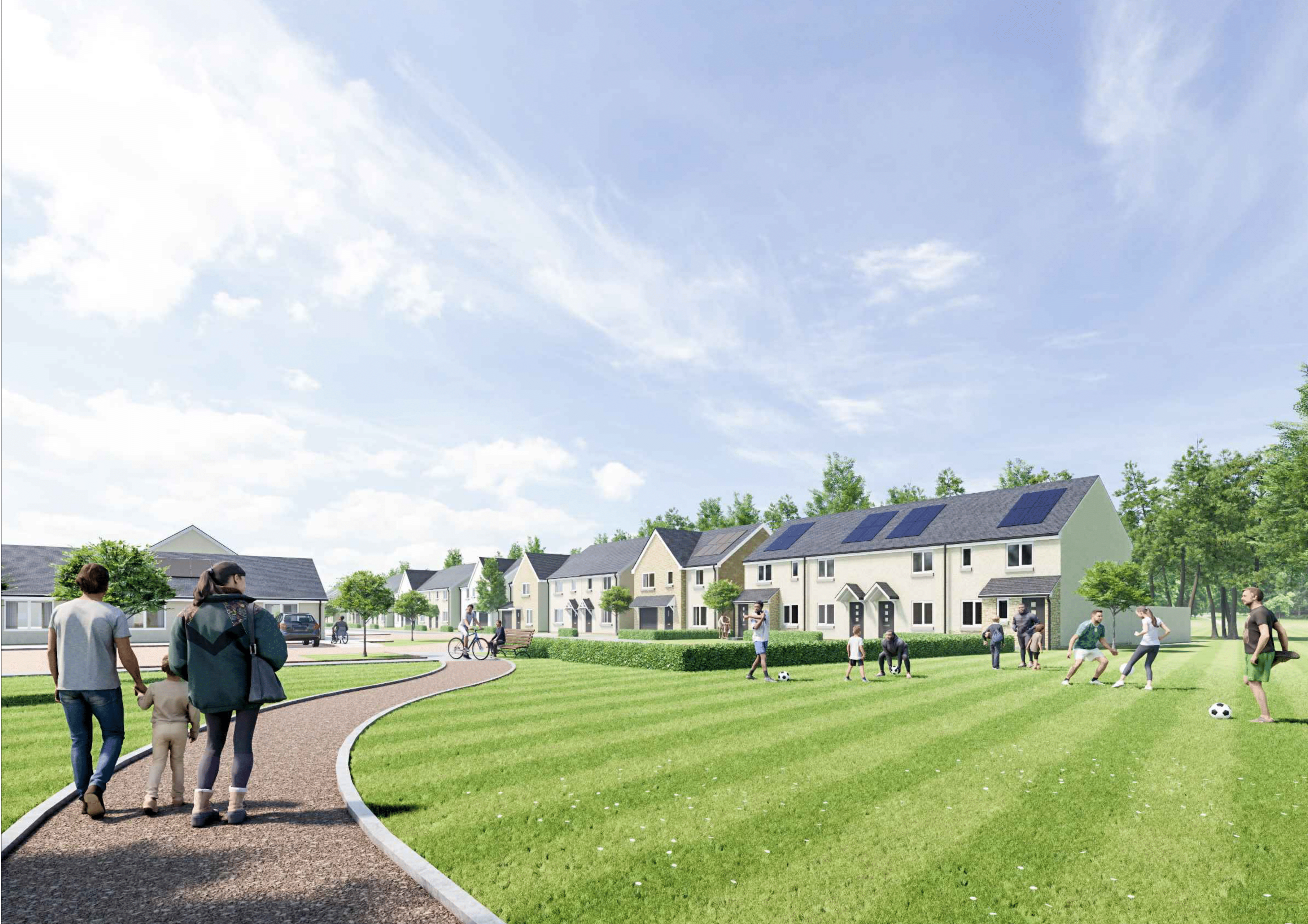 Persimmon submits proposals for new homes in Newmacher