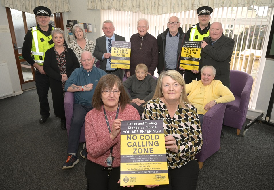 No Cold Calling Zone introduced at Shotts retirement complex