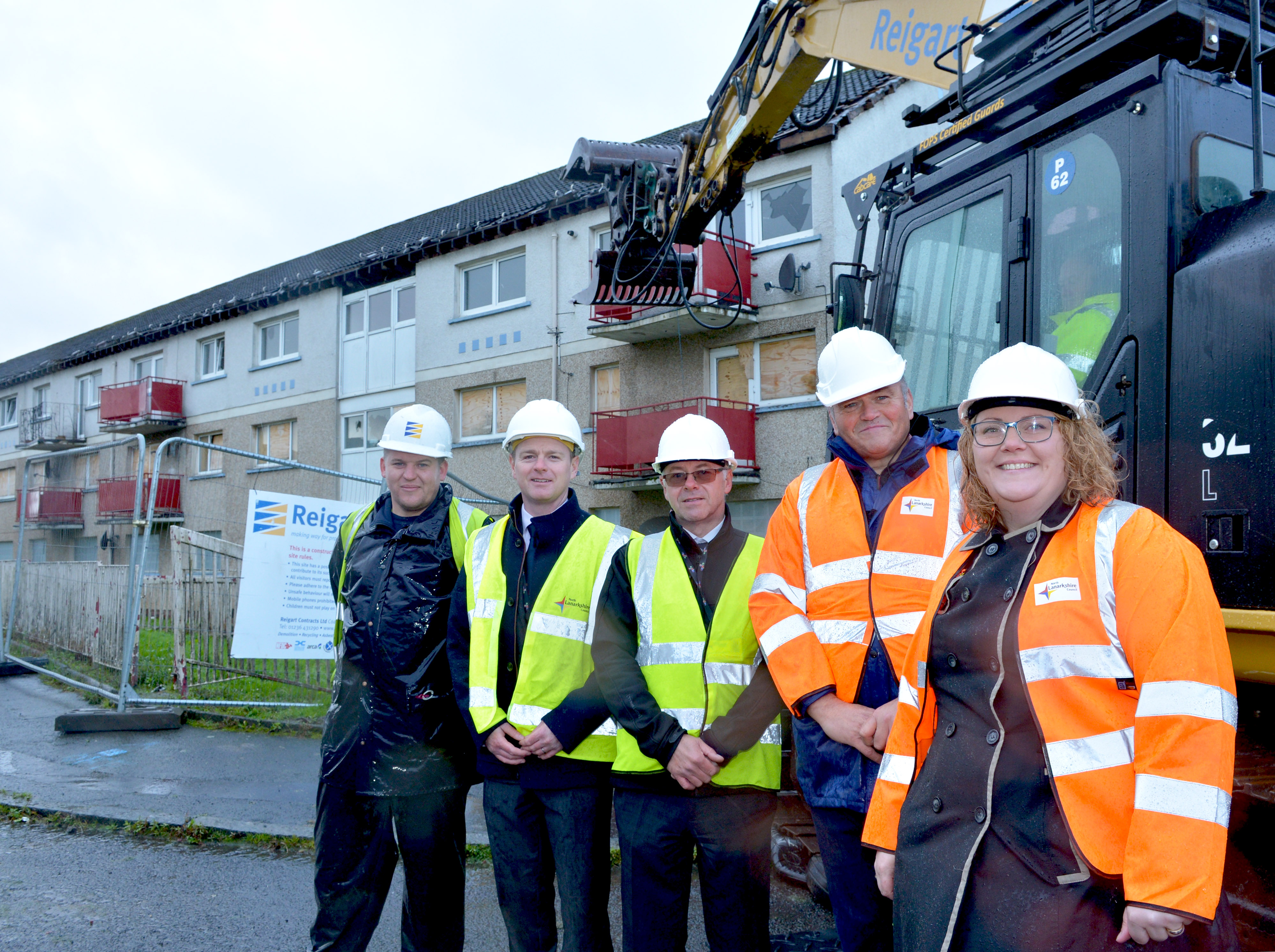 Demolition begins to make way for 30 new homes in Airdrie