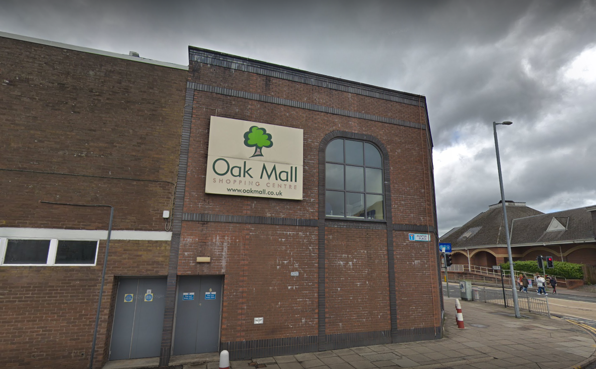 Plans submitted for 123 new flats at Oak Mall