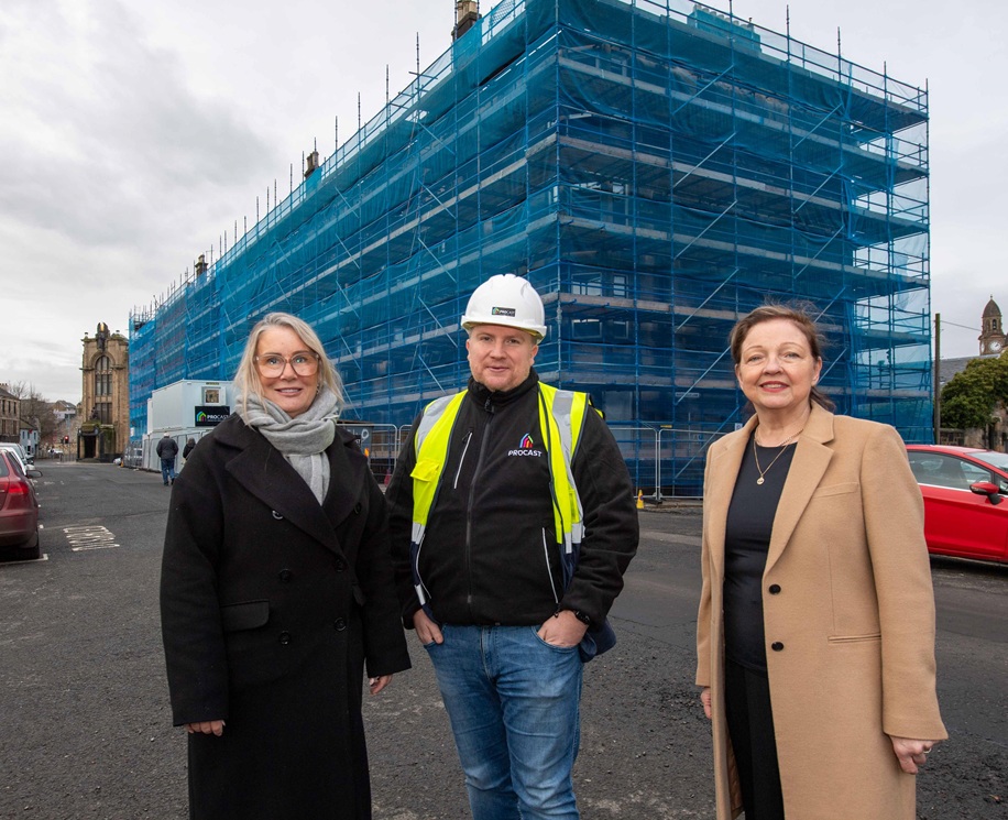 Paisley tenement refurbishment project moves forward